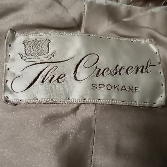 Vintage brown mink stole cap - Picture 2 of 3